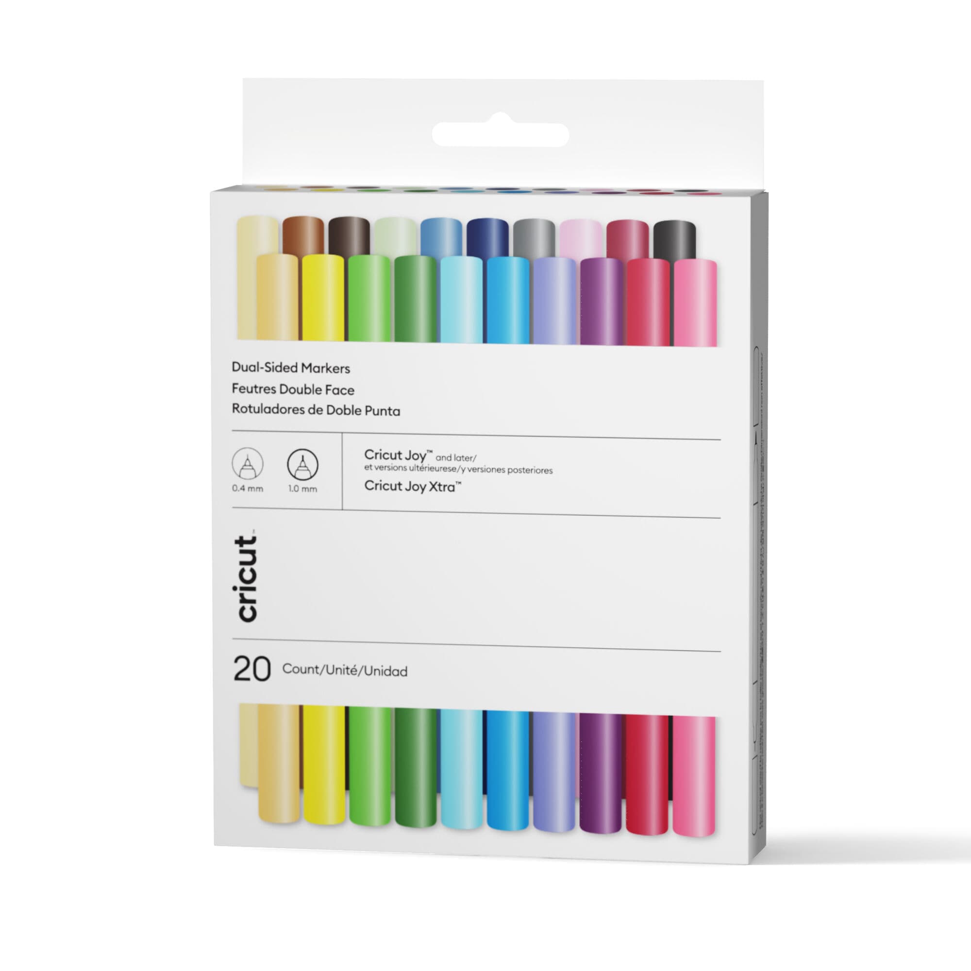 Cricut Joy™ Dual-Sided Markers, Ultimate Set, 20 ct, vista principal