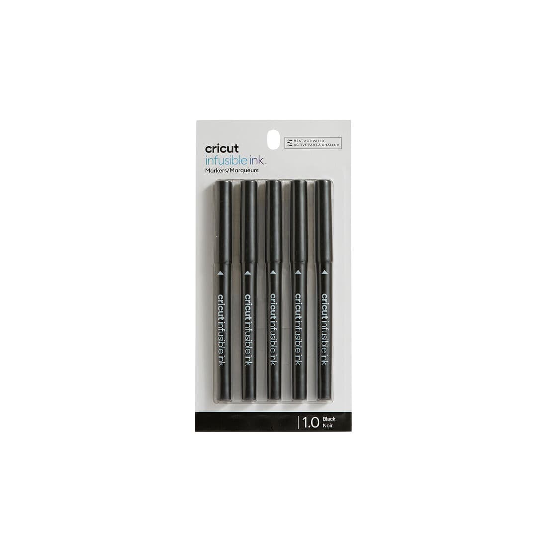 Cricut Infusible Ink™ Markers, 1.0, 5 ct Black, vista principal