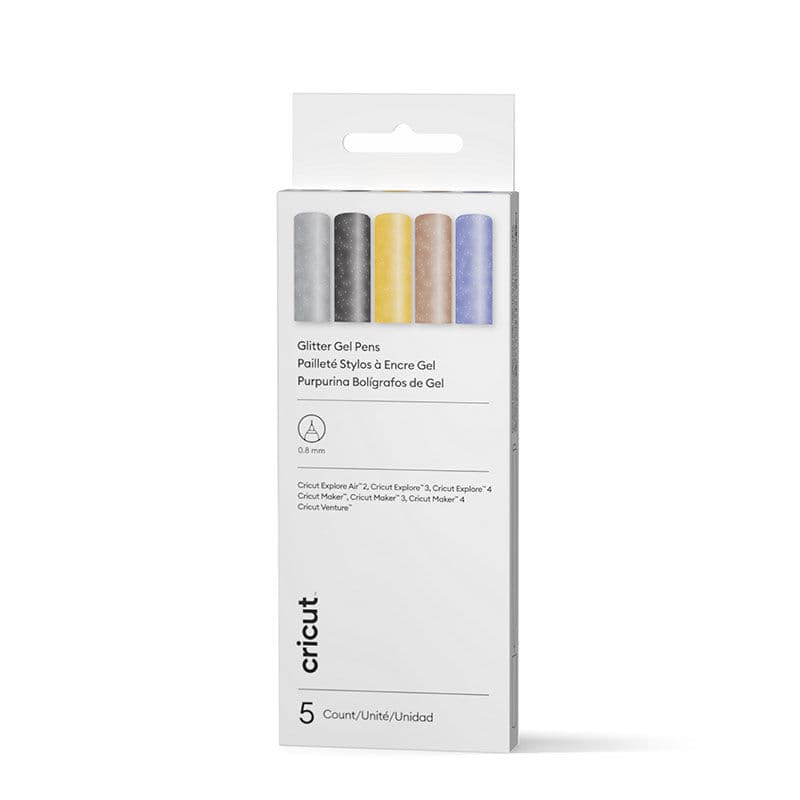 Cricut Glitter Gel Pen Set, 5 ct. Basics, vista principal