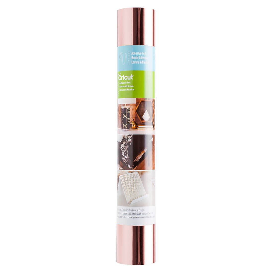 Cricut Adhesive Foil metálico removible Rose Gold, rollo