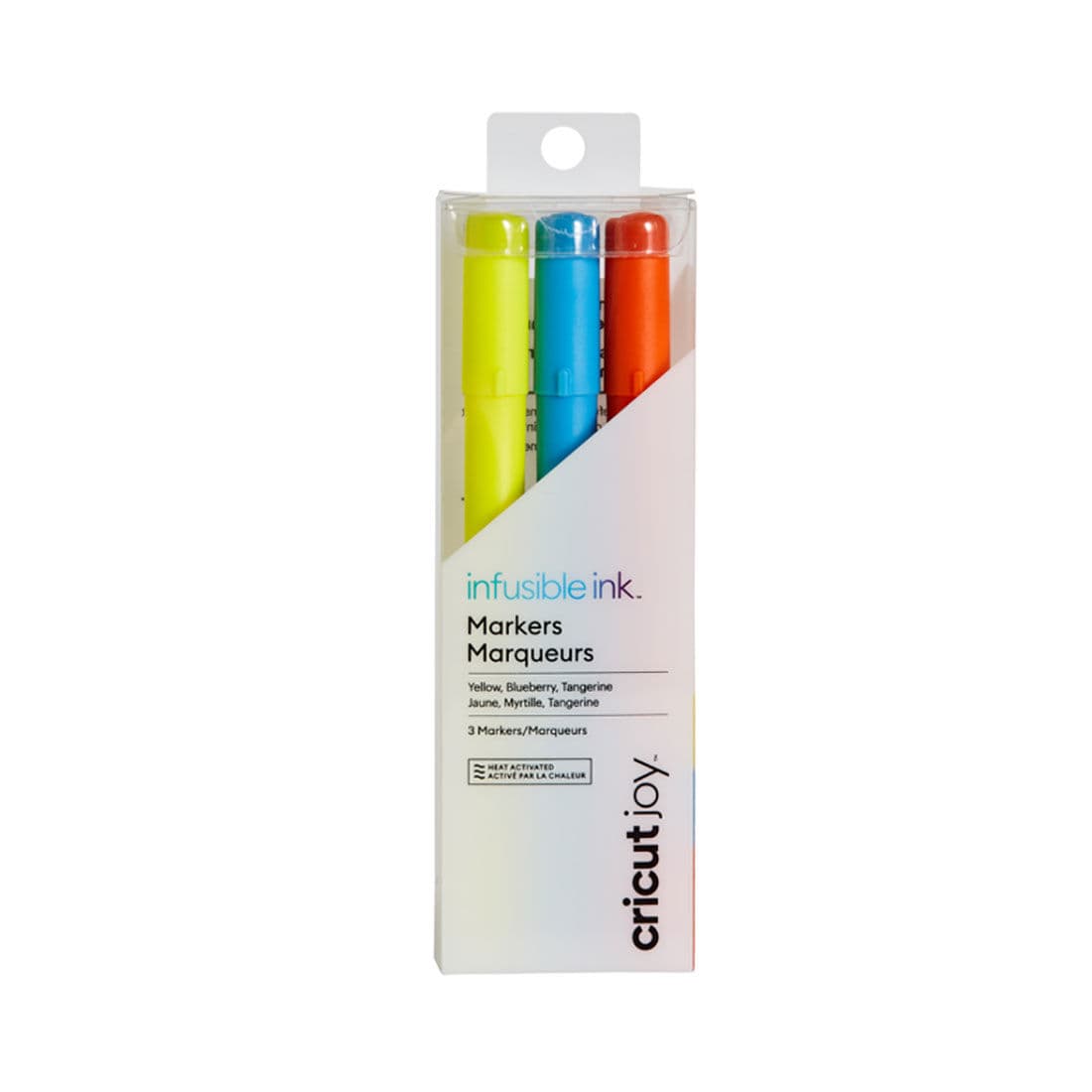 Cricut Joy™ Infusible Ink™ Markers 1.0 Yellow/Blueberry/Tangerine, 3 ct, vista principal