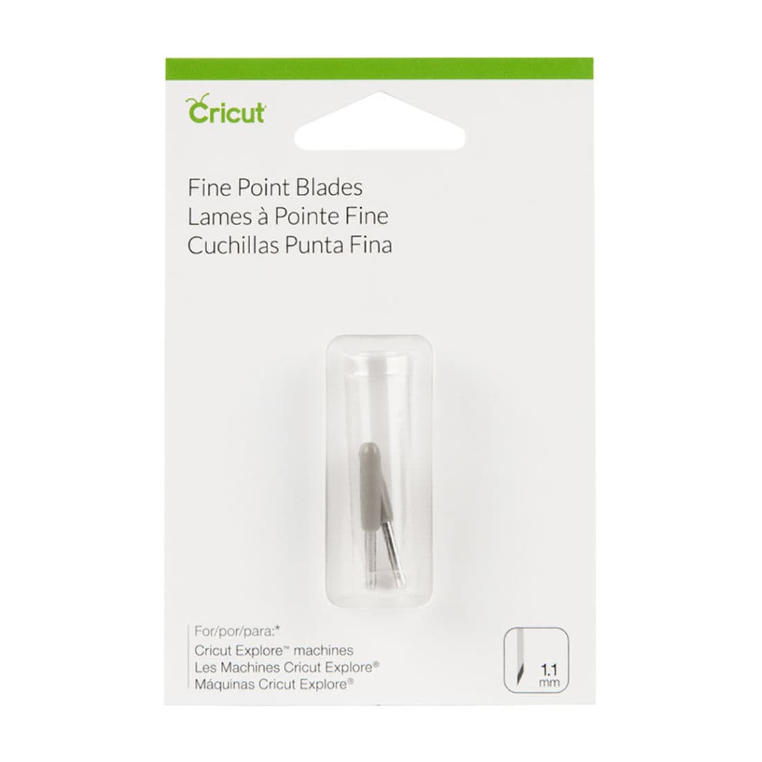 Cricut Fine-Point Replacement Blades, 2 ct., vista principal
