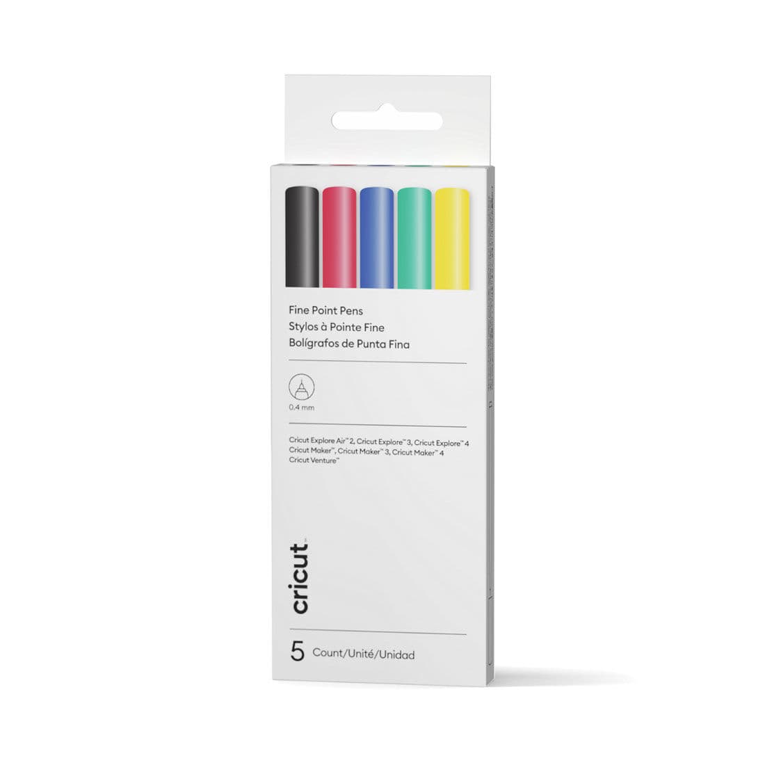 Cricut Fine Point Pen Set, 5 ct. Classics, vista principal