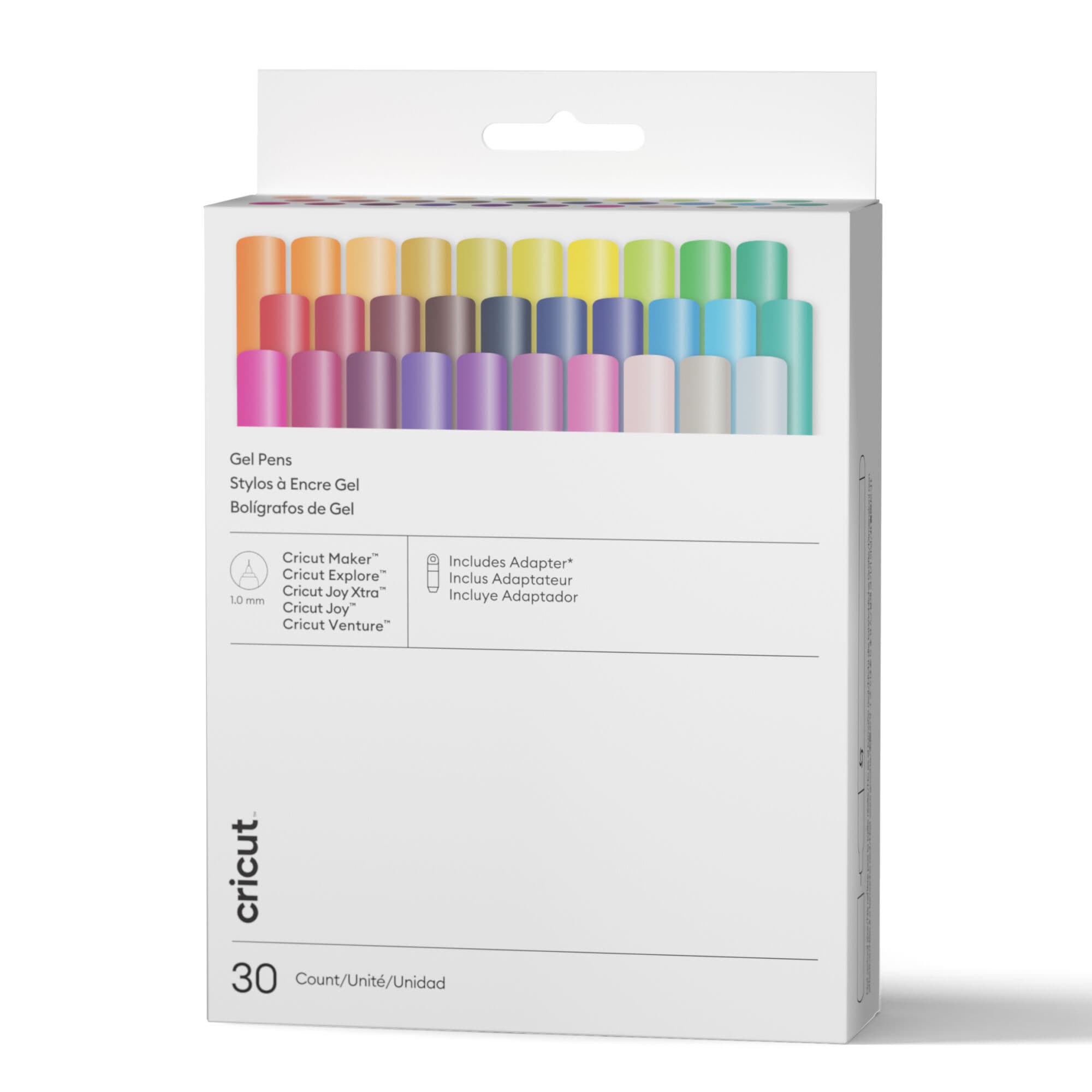 Cricut® Gel Pens 1.0 mm, 30 ct + Adapter, vista principal